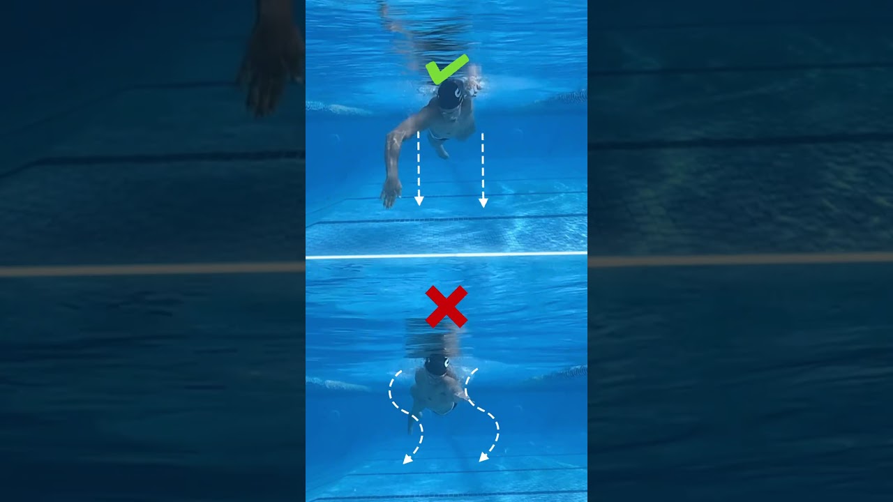 No.1 freestyle pulling mistake 🤯 #underwater #triathlon #swimmer #triathlete #swim #swimming