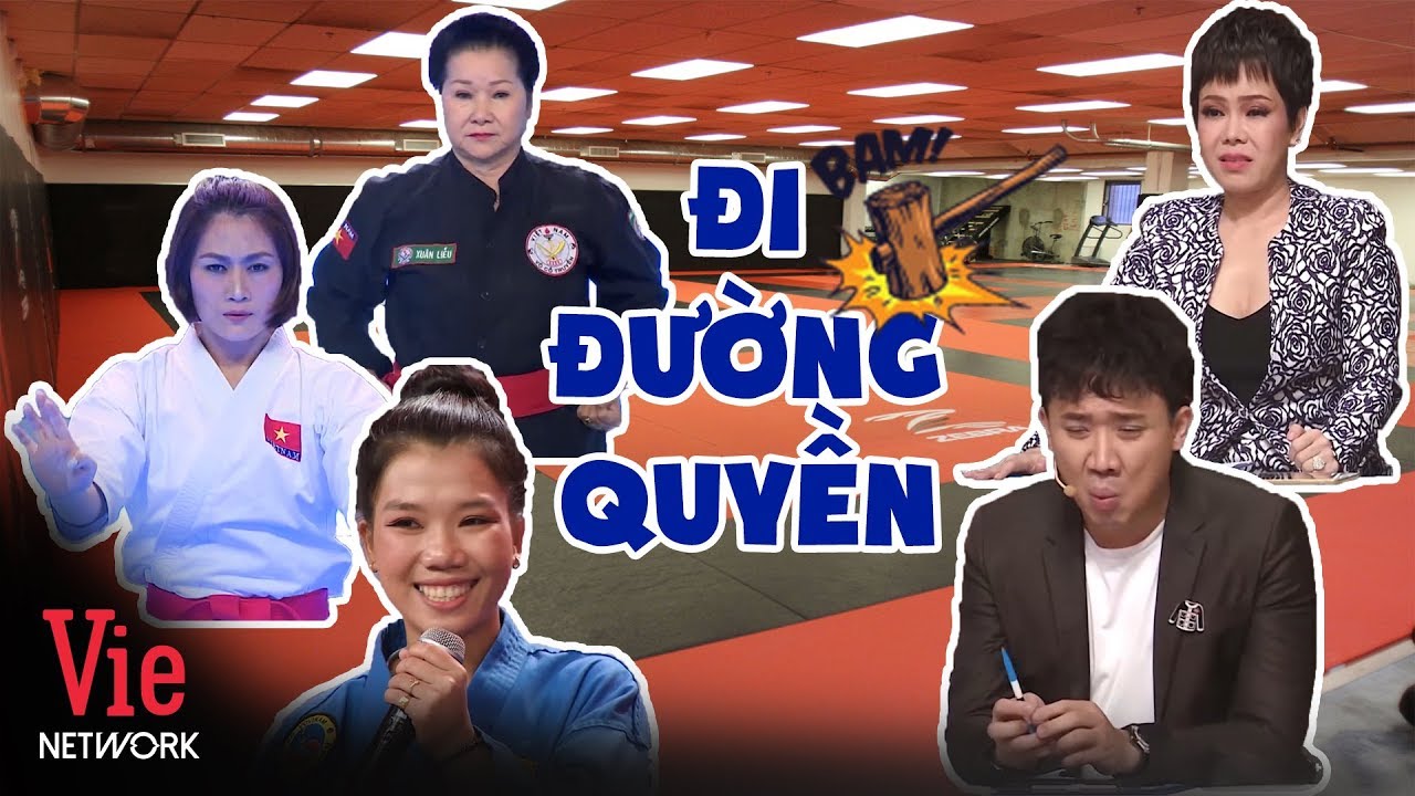 Dàn nghệ sĩ choáng váng với  hội chị em võ sư võ sĩ 