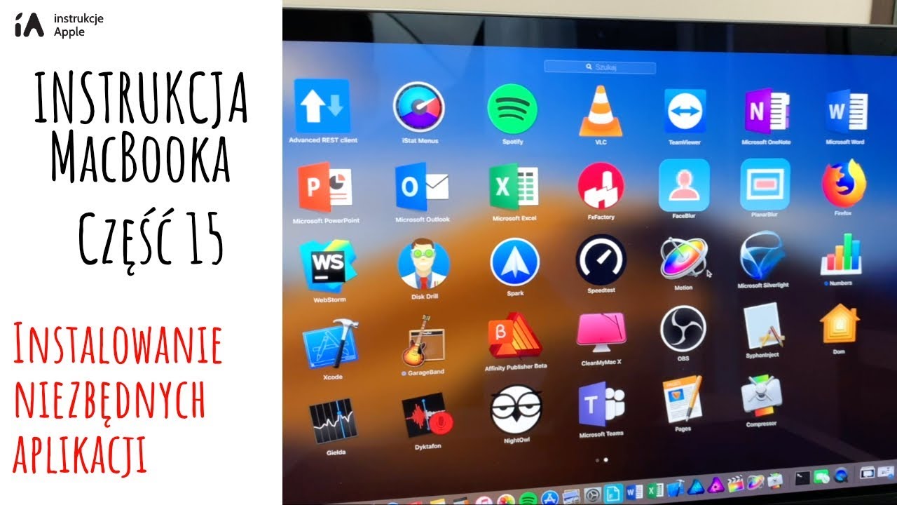 📚💻instrukcja MacBooka #15 - Instalowanie niezbędnych aplikacji (VLC, Menus i antywirus)