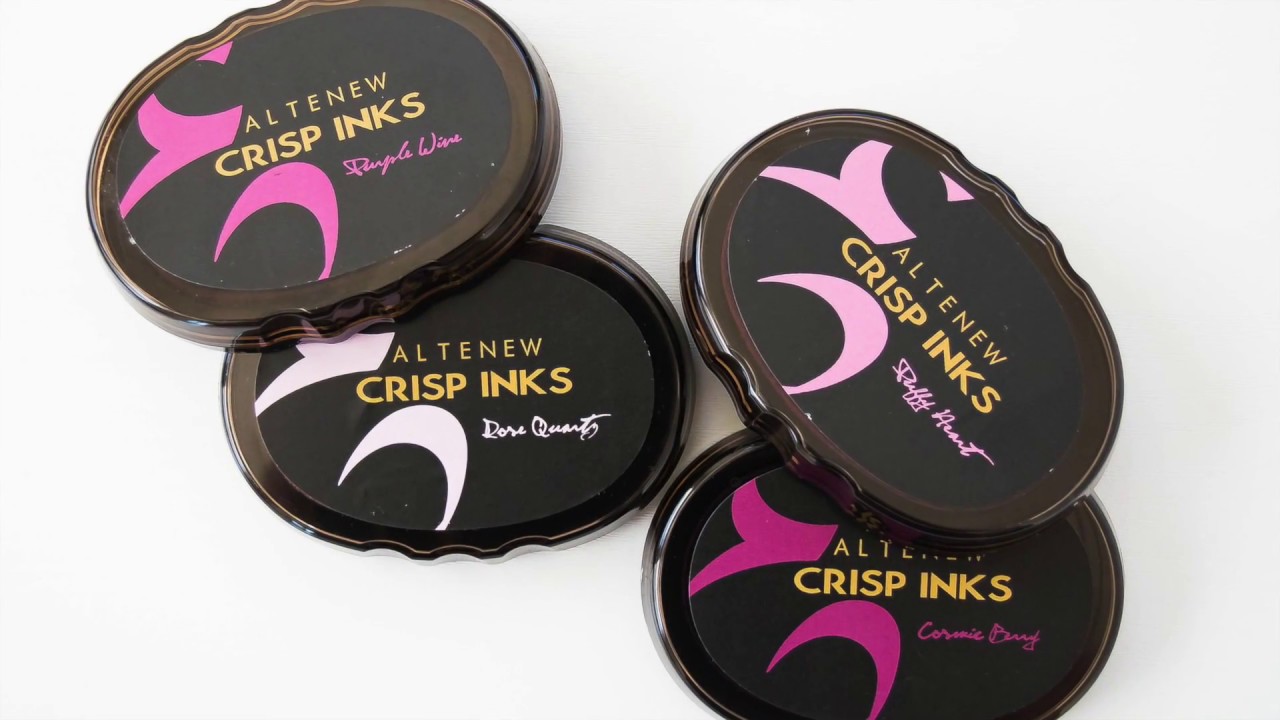 Все о чернилах Altenew Crisp Dye!