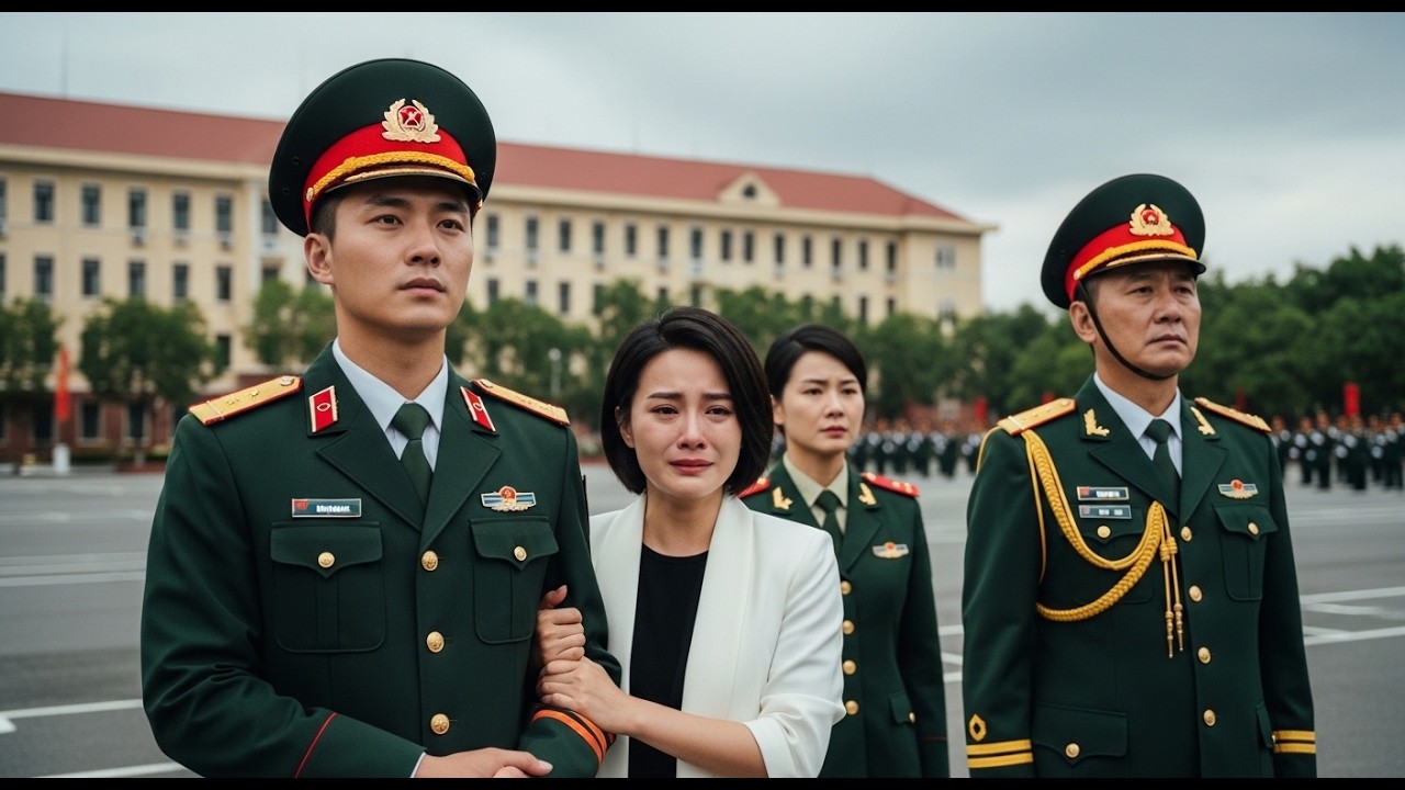 Thiếu Tá Ép Vợ Ký Ly Hôn Trước Mặt Tiểu Tam – Khi Bố Vợ Bước Ra, Cả Sân Chào Cờ Chết Lặng