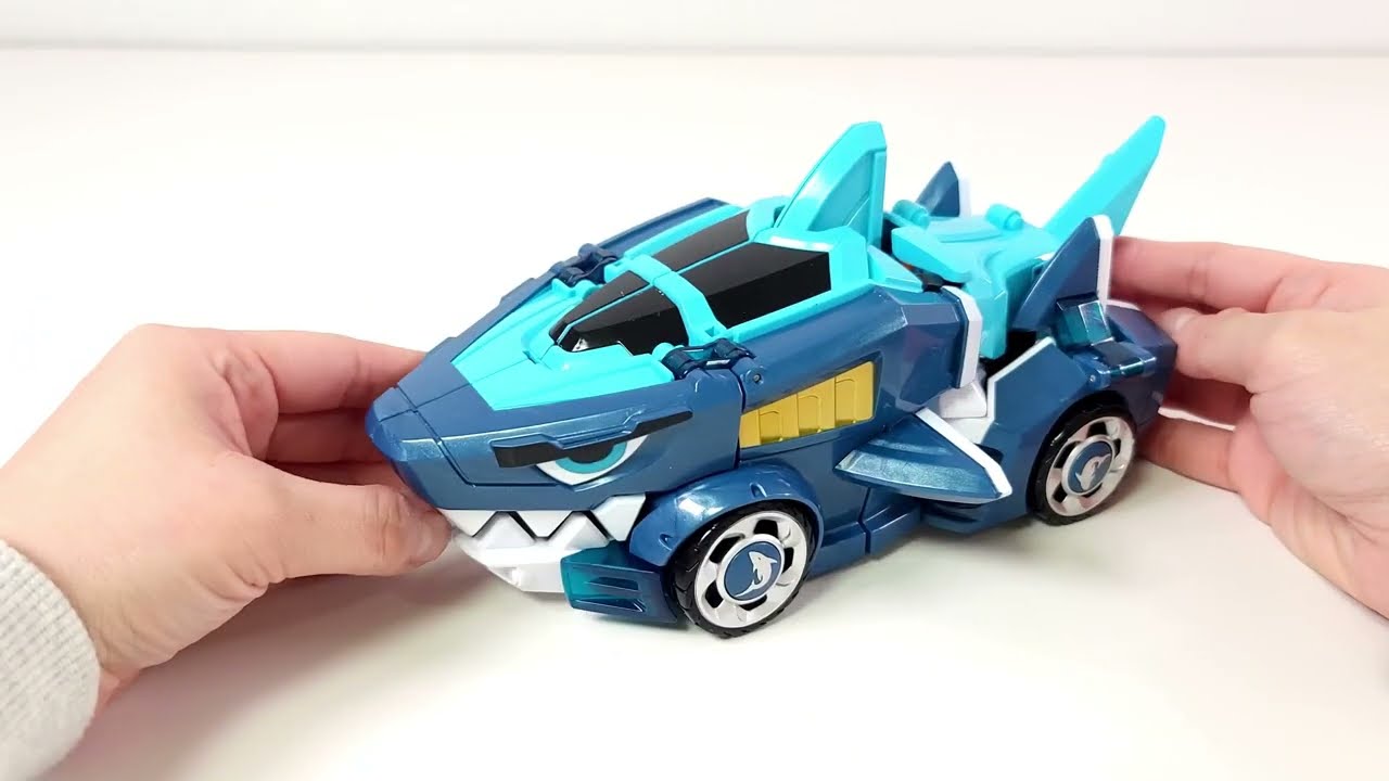[미니특공대] 우주경찰 죠스캅 언박싱 변신영상! MINI Forces Space Police JAWSCOP TRANSFORMATION #미니특공대 #죠스캅