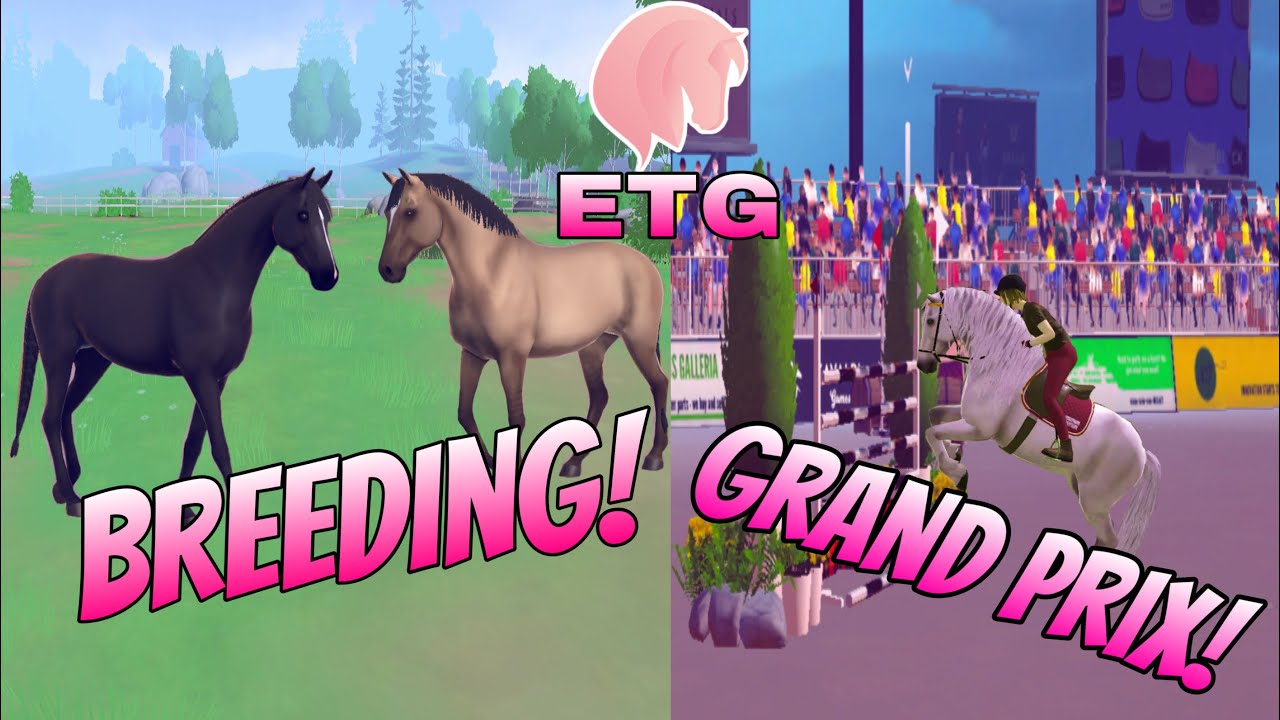Breeding + Grand Prix with a grey Friesian! Equestrian the game! [ETG E77]