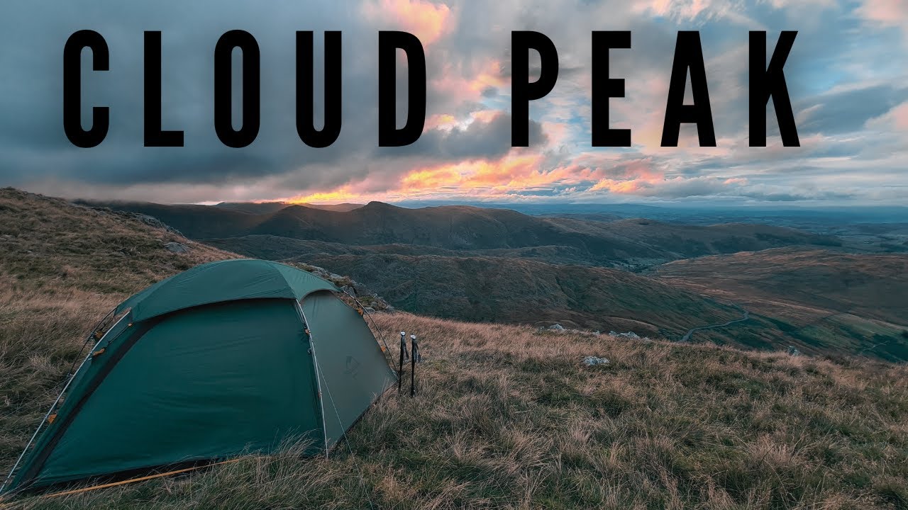 Naturehike Cloud Peak 2 in Challenging UK Mountain Weather !  Wild Camping in the Lake District