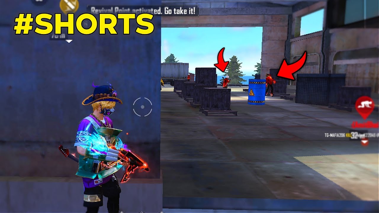 Funny Initial Fight 4 Kill Best Free Fire Moment - Garena Free Fire #Shorts
