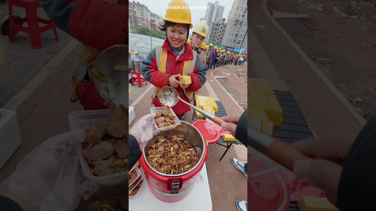 Building Bridges: One Family at a Construction Site Stall