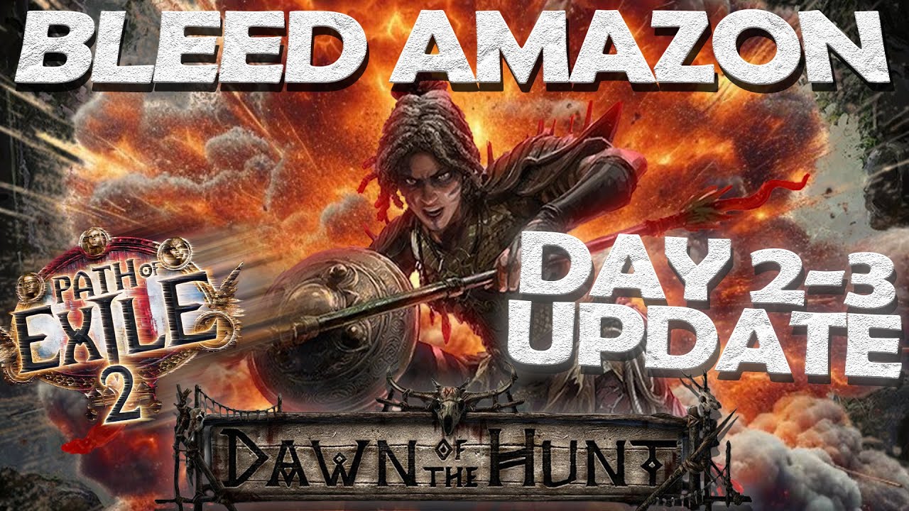 Goratha's Bleed Amazon Build Guide - BLEED EXPLOSIONS AND SPEED!