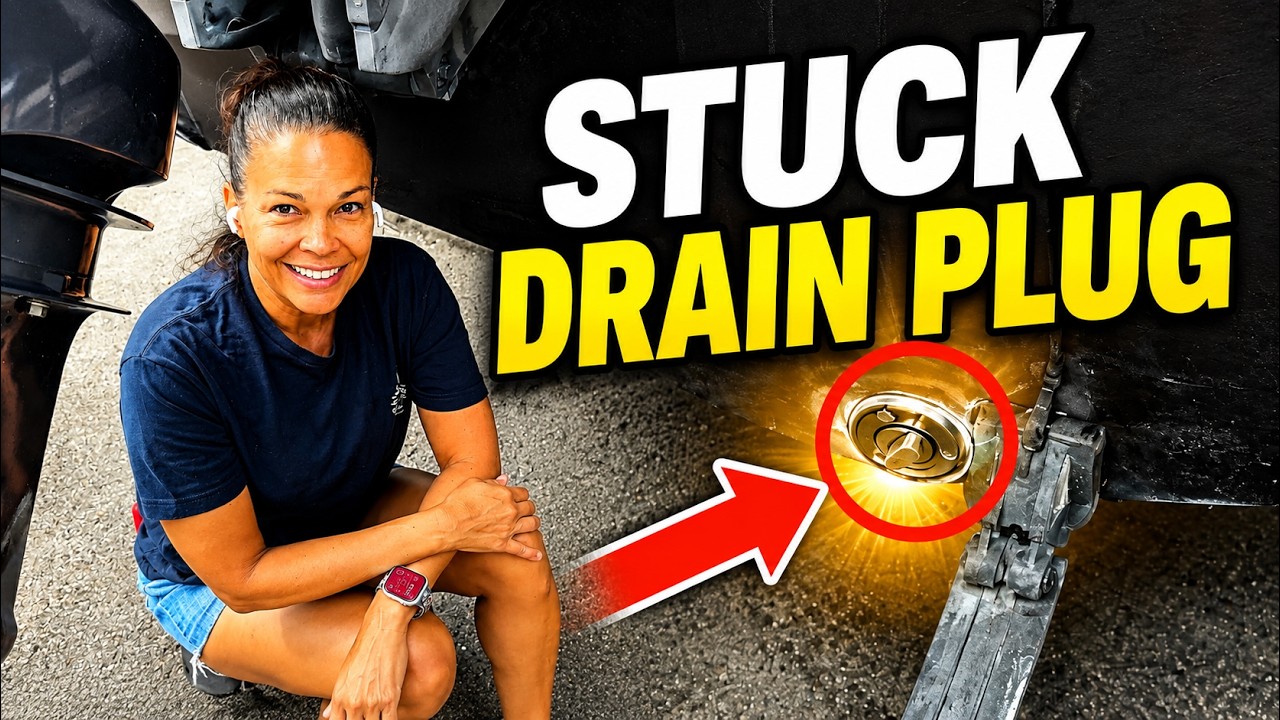 Seized Boat Drain Plug: How and Why We Replaced It
