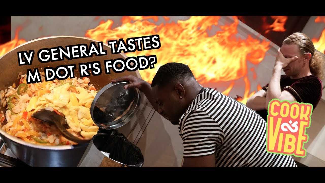 LV GENERAL TASTES M DOT R'S FOOD? - Ackee & Saltfish - Cook & Vibe (Episode 13)