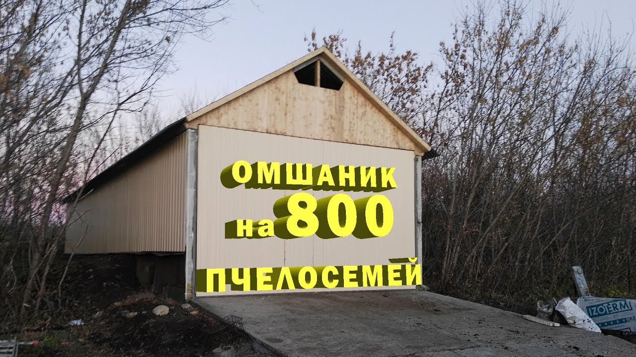 Пасека Буньковых | Постановка в новый омшаник на 800 пчелосемей