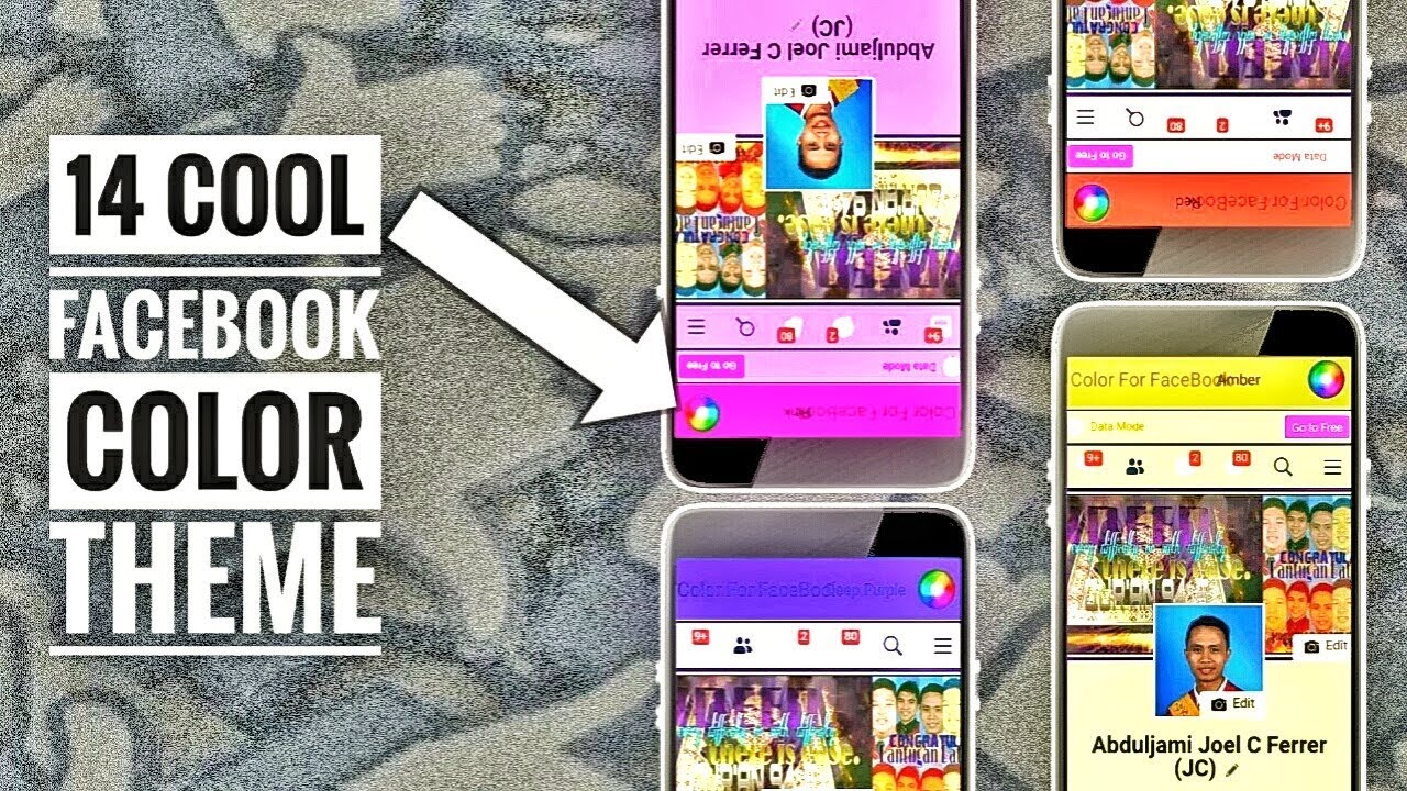 How To Change Facebook Color Theme Android 🌈 14 Cool Facebook Color Theme
