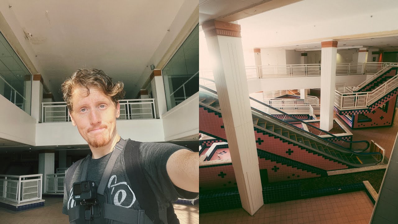 Street Photography: Photo Walk In A Sort Of Abandoned Mall (POV)
