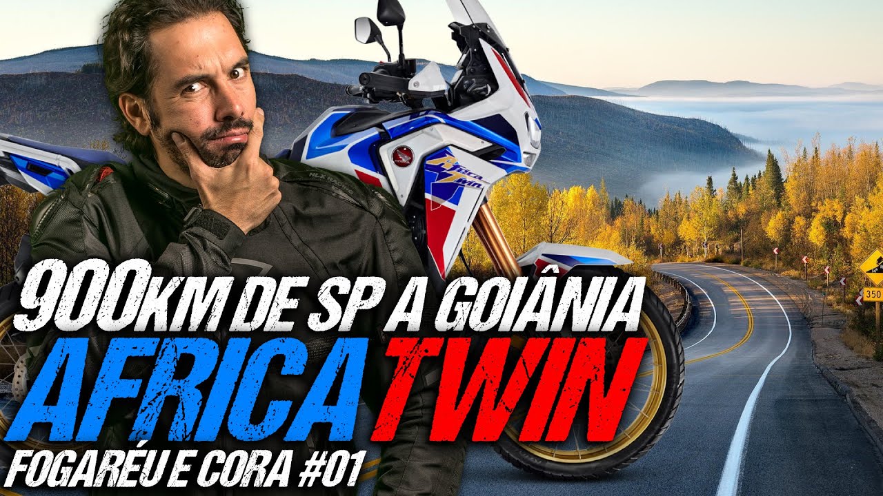 ✊ Quase 1.000 KMS de HONDA AFRICA TWIN 1100 em UM DIA! [viagem de moto]