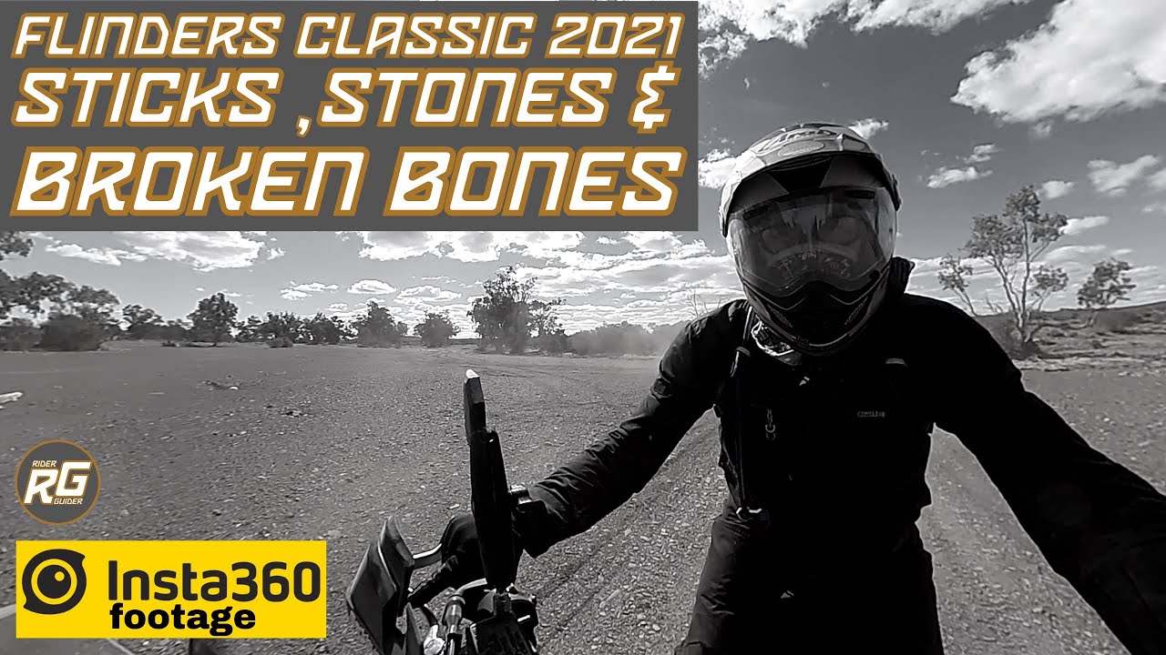 THE FLINDERS CLASSIC 2021 - SAND & BROKEN BONES ON MY TENERE 700