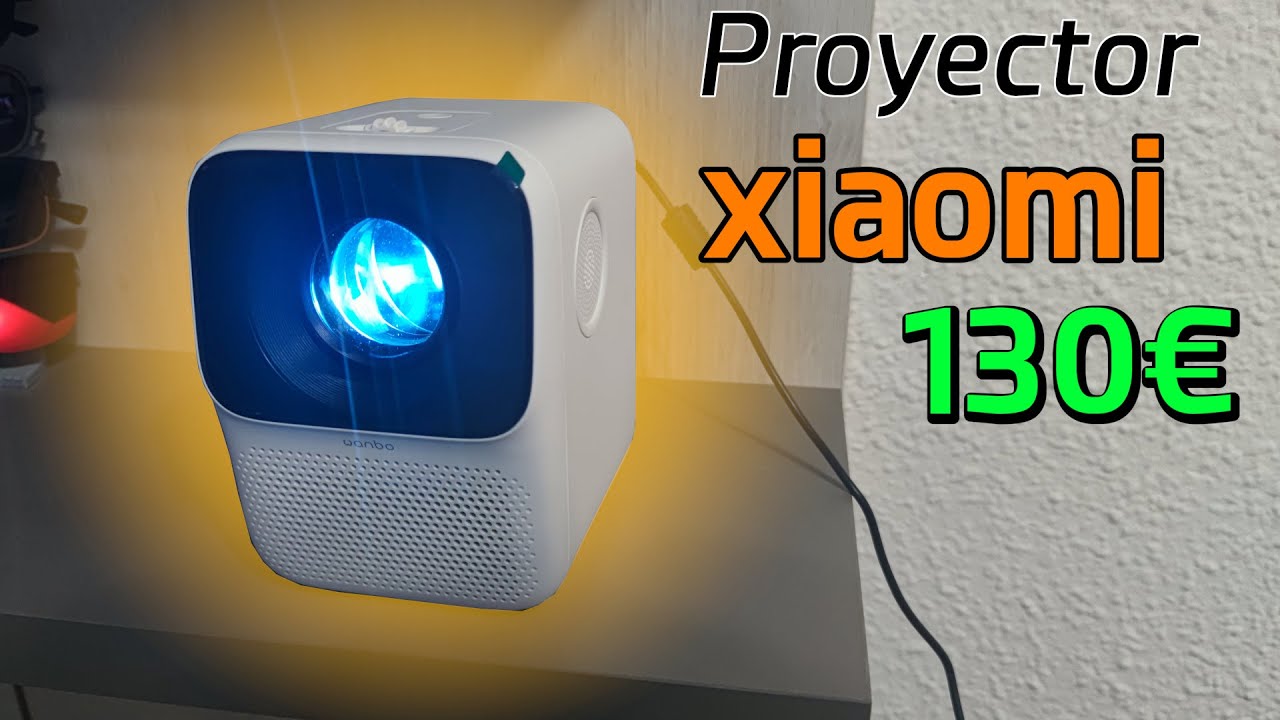 Proyector Xiaomi BARATO 2021, el mejor calidad-precio ✅