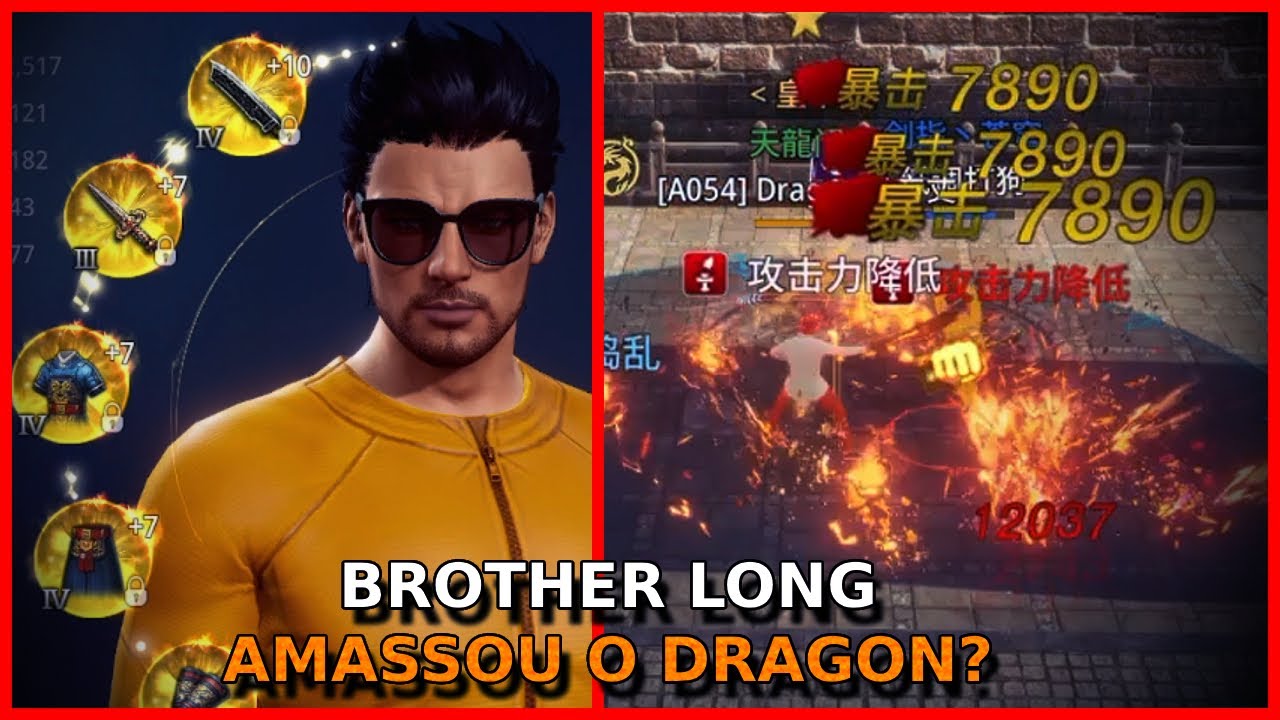 DRAGON vs BROTHER LONG, WARRIOR 418K x WARRIOR 399K, BROTHER LONG TA UM MONSTRO - MIR4