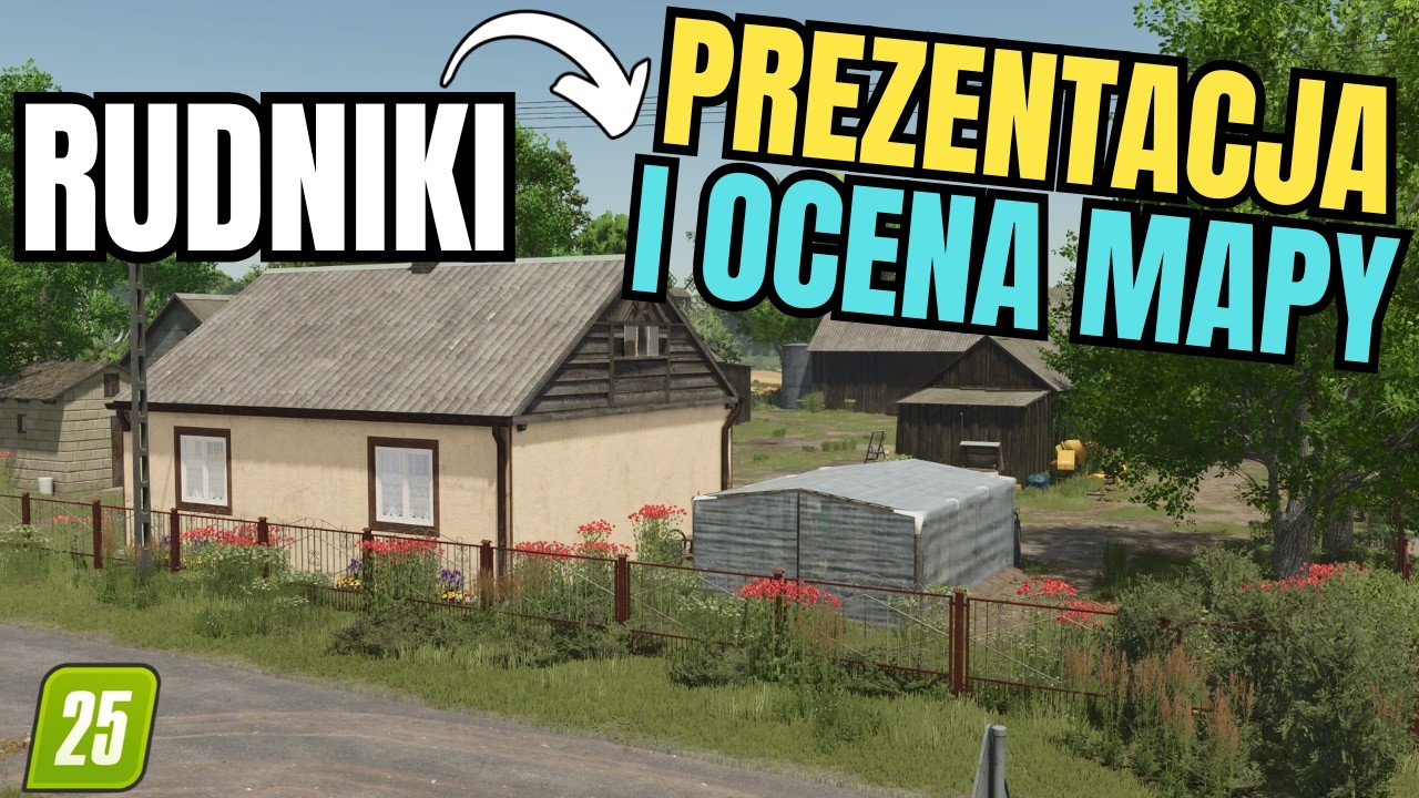 RUDNIKI - prezentacja i ocena mapy | FS25