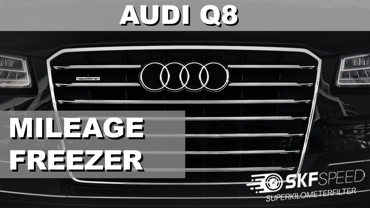 Mileage Freezer Stopper Audi Q8 KM Filter Can Blocker SPEED BLOCKER