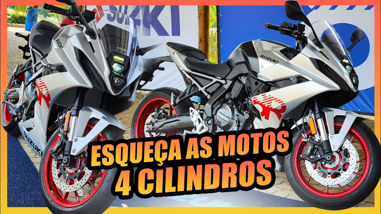 ESQUEÇA AS ESPORTIVAS 4 CILINDROS *NOVA SUZUKI GSX-8R PROVA QUE RONCO NÃO IMPORTA*