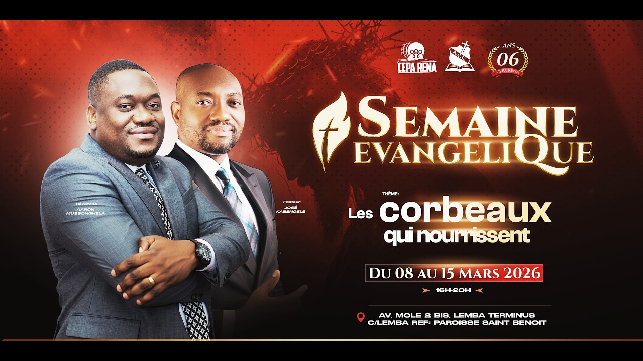 PARS D'ICI PASTEUR JOSE KABENGELE SEMEV JOUR 2