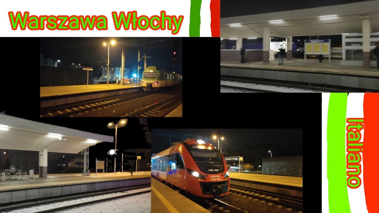 Pociągi Na stacji Warszawa Włochy