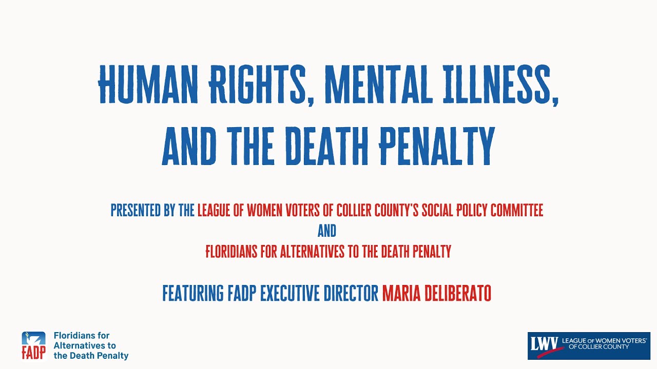 Hot Topics: Human Rights, Mental Illness, and the Death Penalty