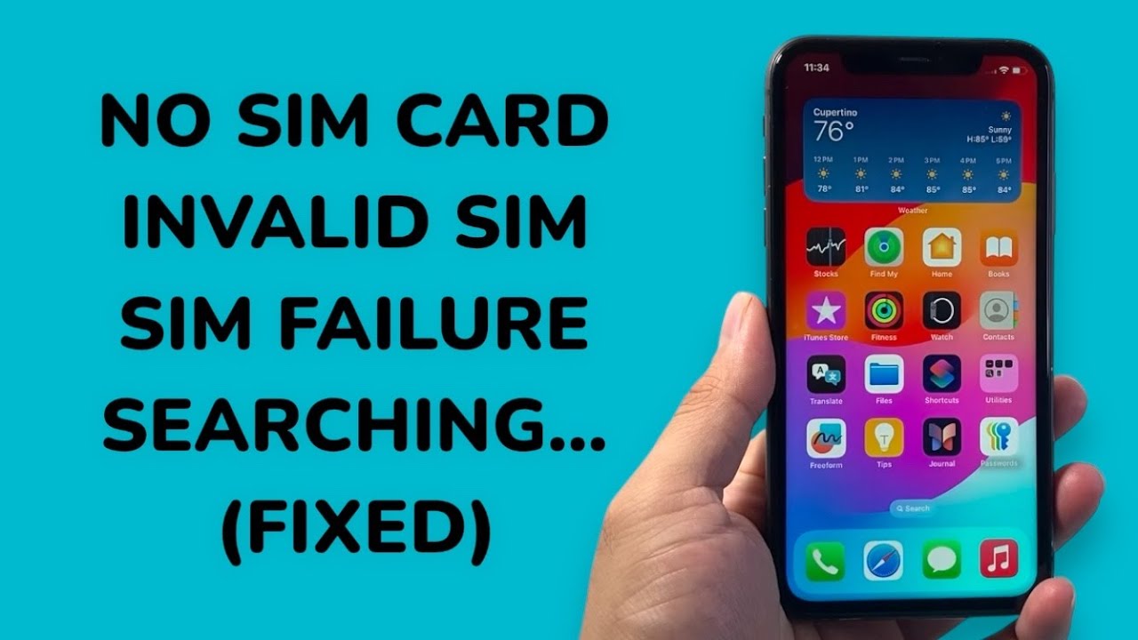 iPhone 11 / 11 Pro / Max: No Service / Searching / No SIM Card / SIM Failure / Invalid SIM (FIXED)