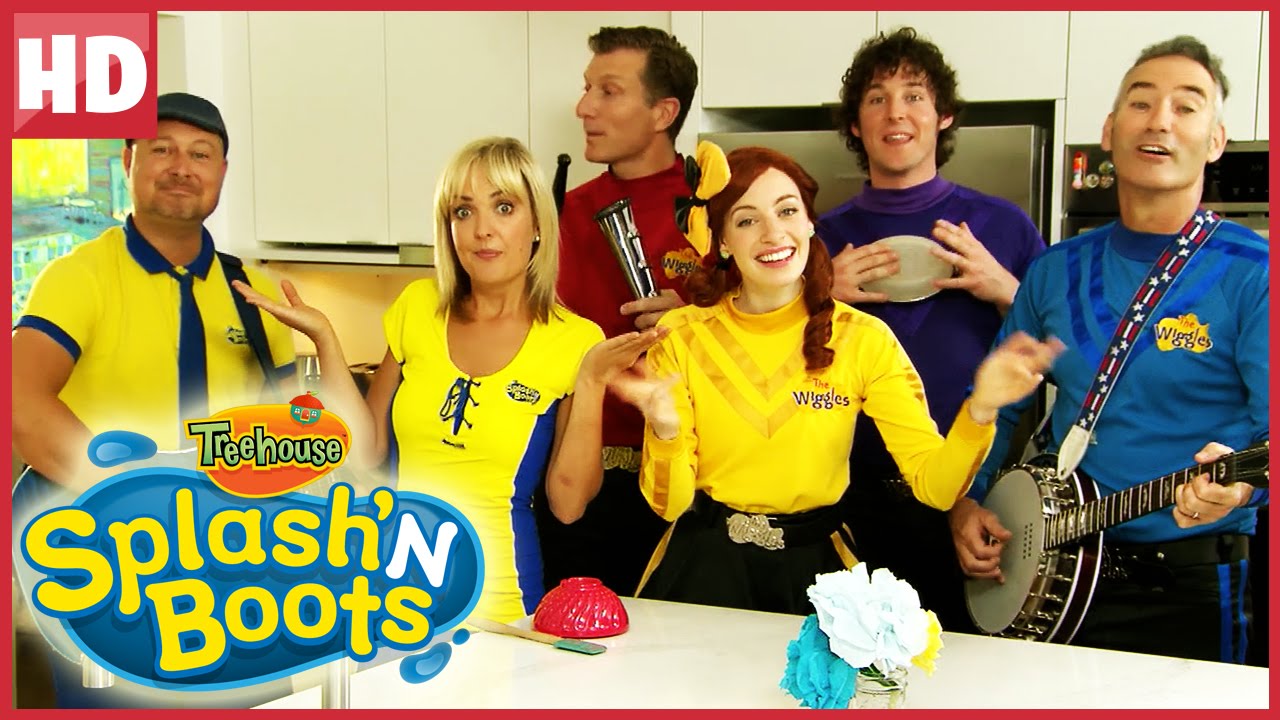 Splash'N Boots | Dancing with the Wiggles featuring Charlie! | Funny Show for Kids!