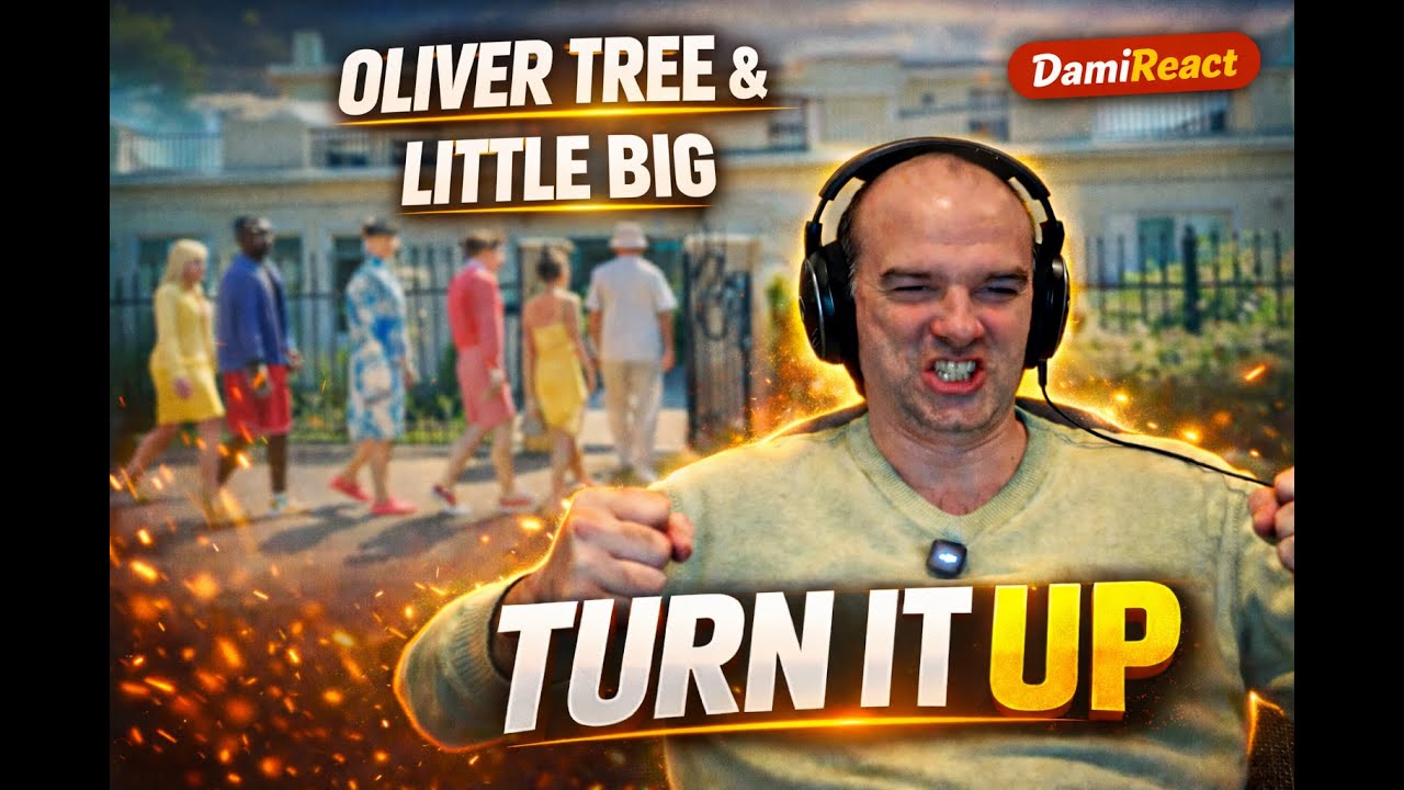 Oliver Tree & Little Big - TURN IT UP (feat. Tommy Cash) | First Reaction