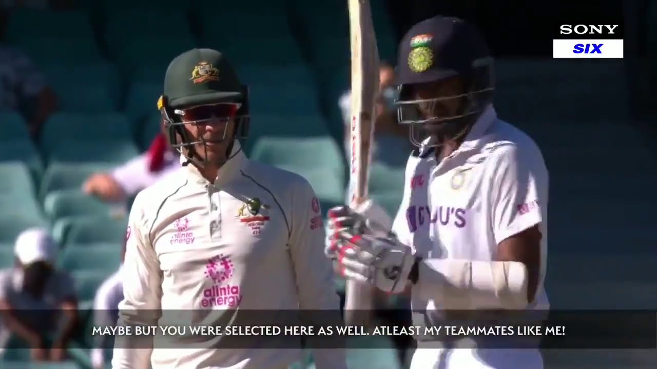 Can't wait to get you to the Gabba | Paine and Ashwin | Ind Vs AUS