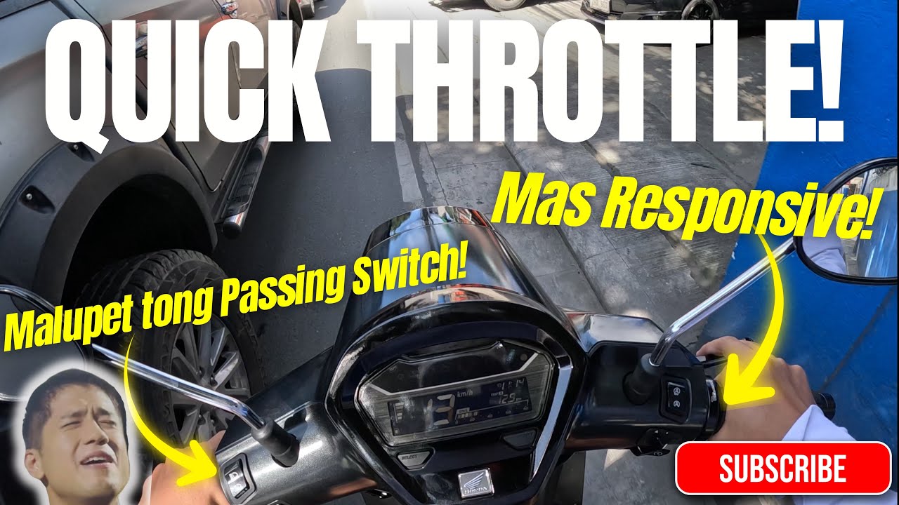 Quick Throttle + Malupitang Passing Switch!? | Giorno 125
