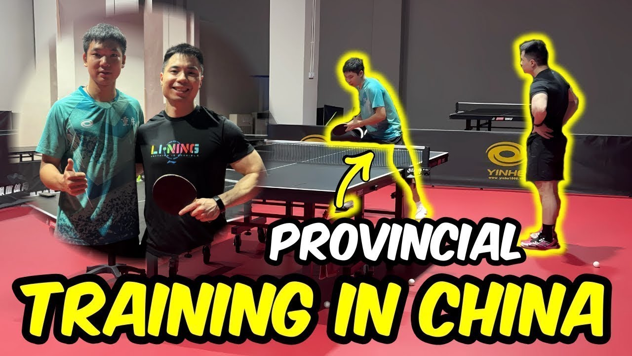 Table Tennis Masterclass with PROVINCIAL Player... in China 🇨🇳