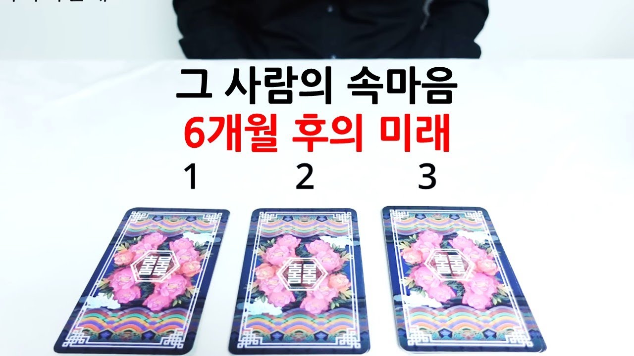 [히든카드확장판] 그사람의 속마음과 6개월 후의 미래