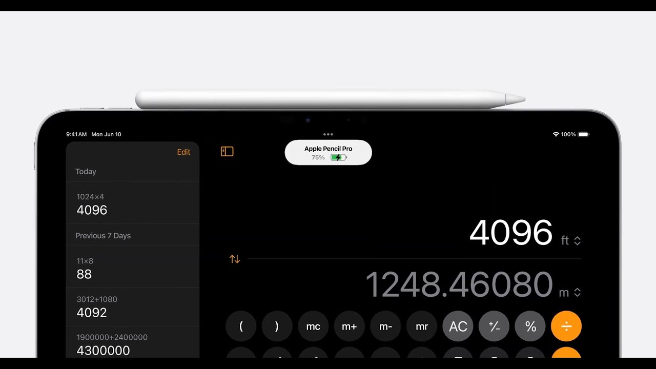 Introducing the Calculator App on the Ipad  | WWDC 2024