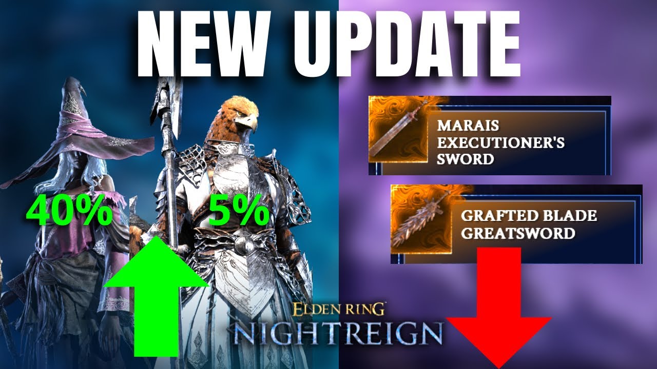 NEW ELDEN RING NIGHTREIGN UPDATE! Patch 1.02.2 Breakdown With Numbers