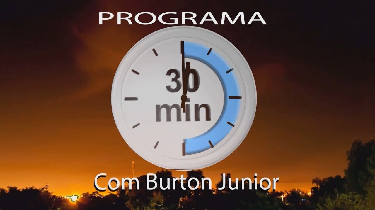 Programa 30 Minutos - entrevista com o Brig Ar. Ricardo Rezende - Com.  da Base Aérea de Natal