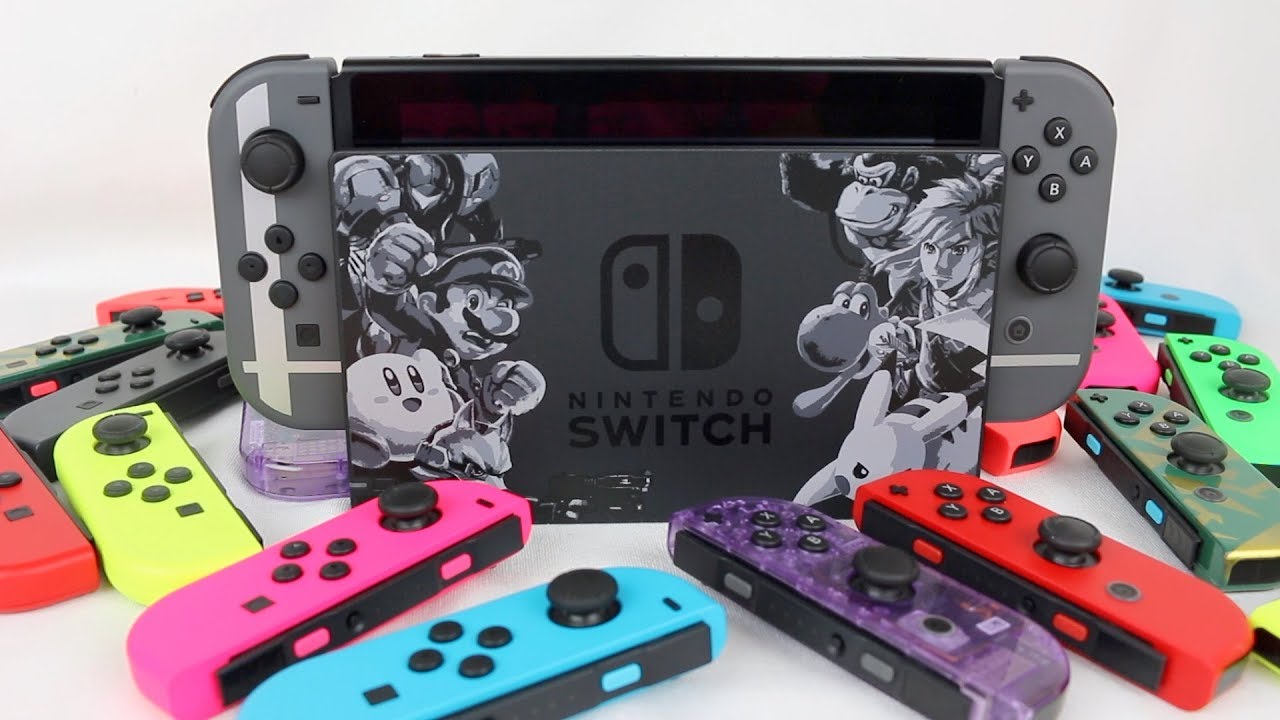 Nintendo Switch Super Smash Bros. Ultimate Bundle Unboxing