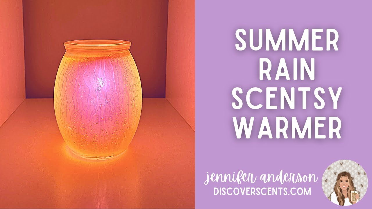 NEW Scentsy Warmer :: Summer Rain (Spring '22)