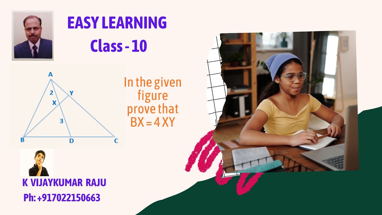 To prove BX = 4XY