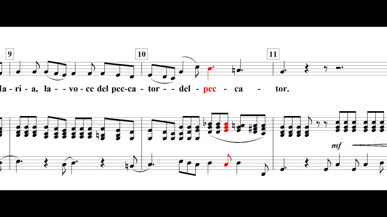 Vergin, tutto amor(사랑에 가득찬 성모) / Francesco Durante