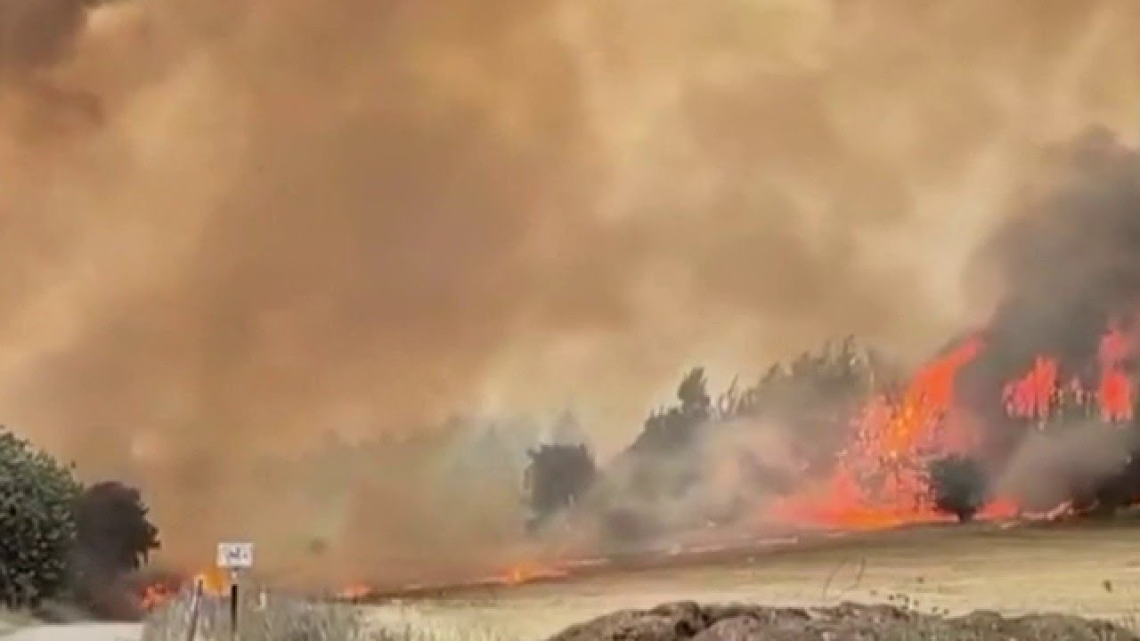 حرائق خارجة عن السيطرة تضرب إسرائيل.. وأكثر من 120 طاقم اطفاء يعملون على اخماد الحريق