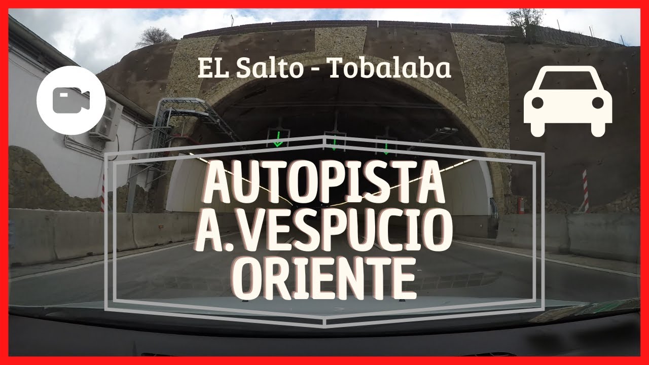 🚗🎥 Autopista Vespucio Oriente (AVO 1) Santiago Chile