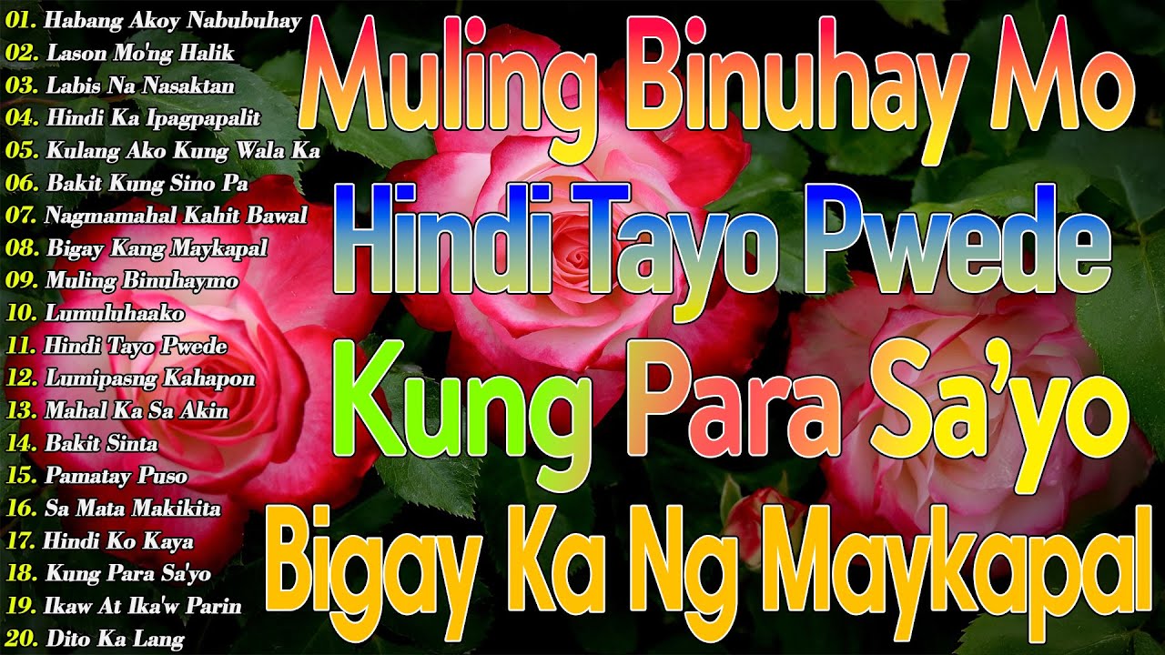 Sabi Mo Ako Lamang💖Nagmamahal Kahit Bawal || Best OPM Love Songs 2025 || Tagos Sa Puso 70s 80s 90s