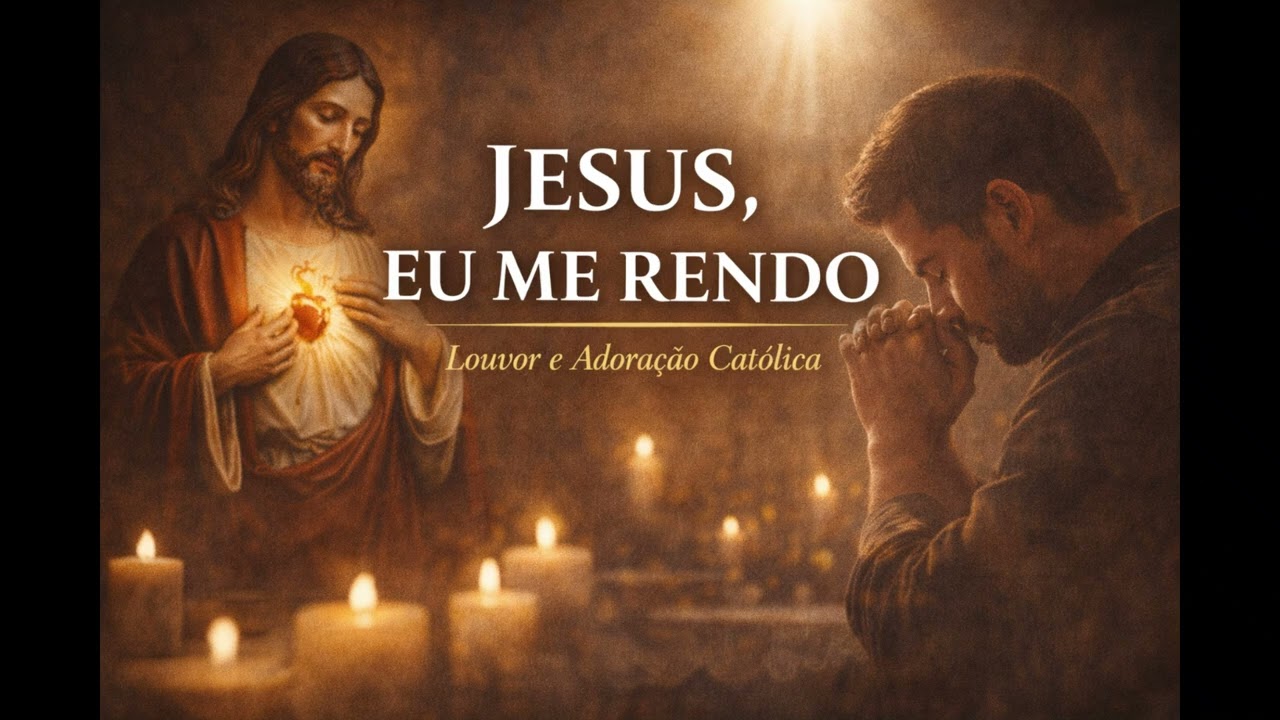 JESUS, EU ME RENDO | Louvor e Adoração Católica (Oração) | Música Católica para Orar