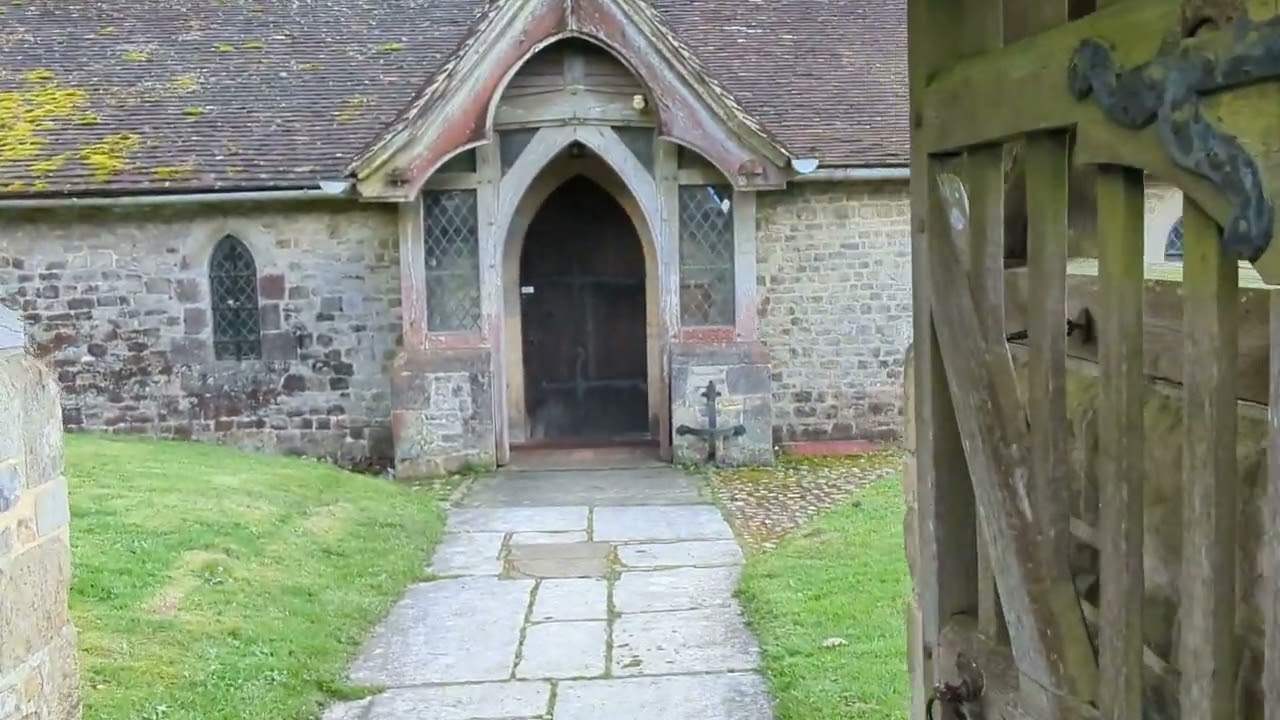 St Peter's Church (Saxon) and graveyard Lynchmere, West Sussex, England