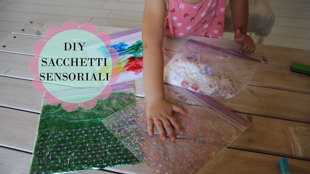 SACCHETTI SENSORIALI Fai da te - Sensory Bags