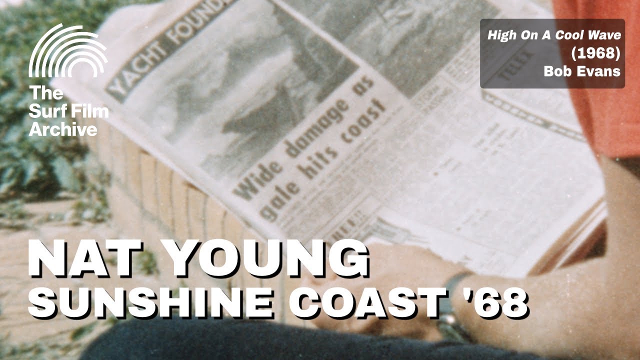 Nat Young on the Sunshine Coast in 1968