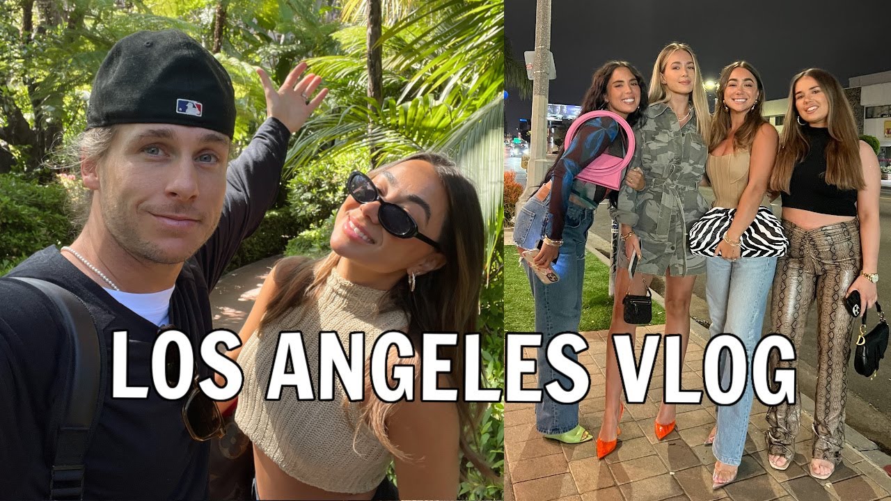 LA Vlog: Getting Tattoos!, Honest Convo & How We're Feeling, GRWM & Friends Dinner! | Julia & Hunter