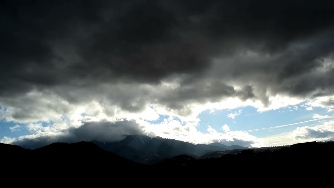 Timelapse 21 min in 20 sec Bucegi 1/12/2021