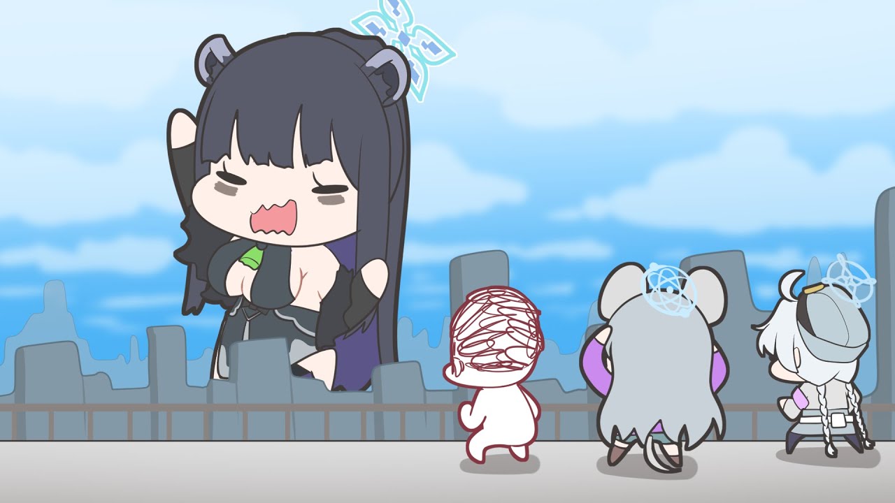 새로운 총력전 특!대슈운 (블루아카이브 애니메이션)